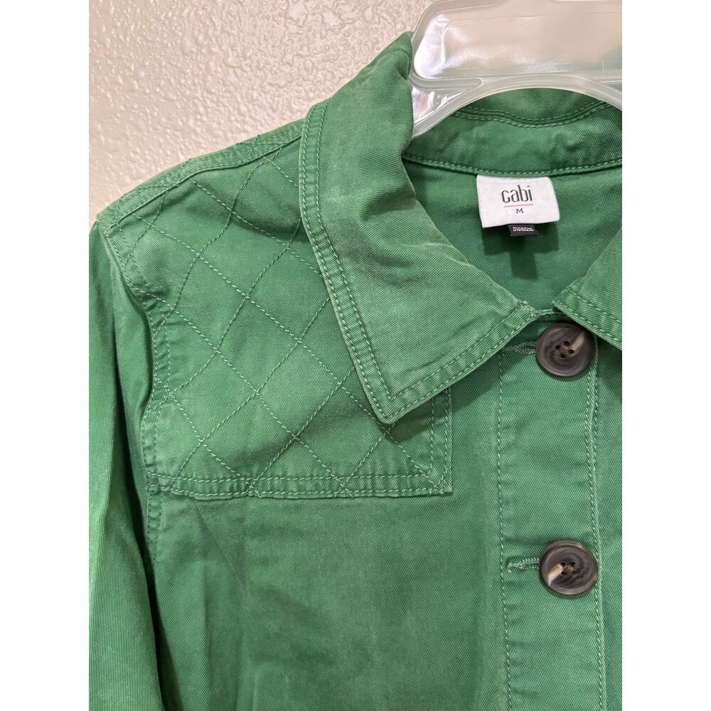 Women’s Cabi Mod Bomber Jacket Spring 2021 Style #5852 Preppy Stretch B91, M - Picture 4 of 7